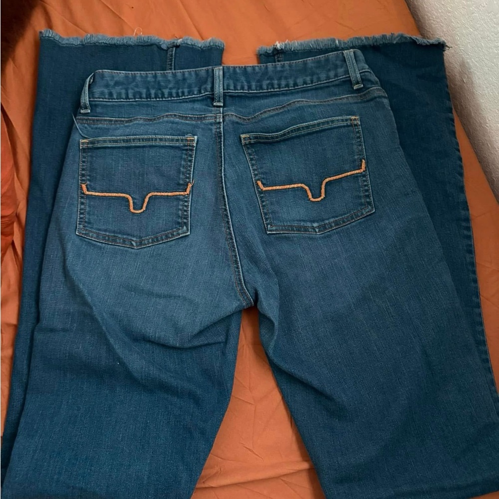Kimes Ranch Blue Straight Leg Jeans with Classic Design